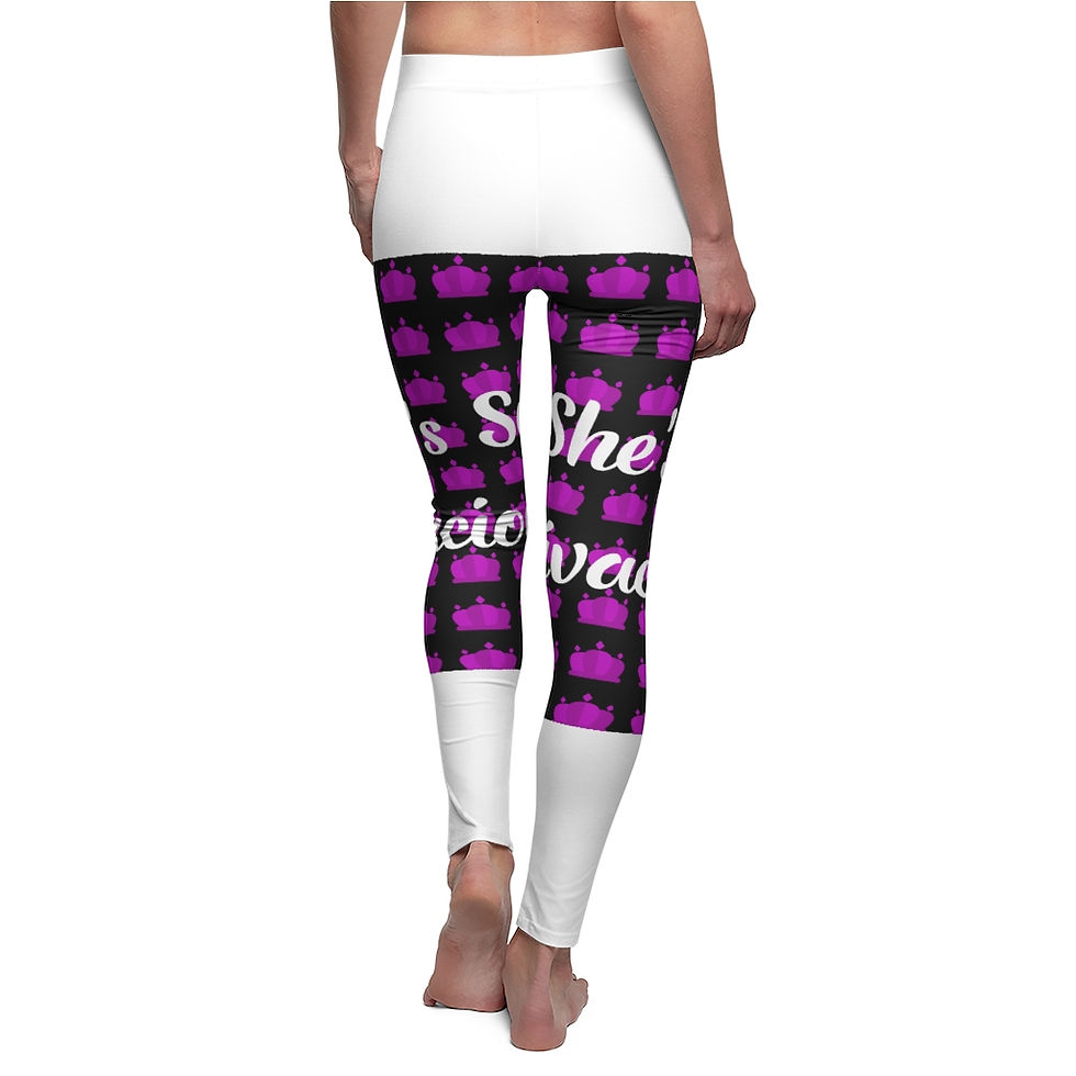 Thumbnail: Women's Cut & Sew Casual Leggings