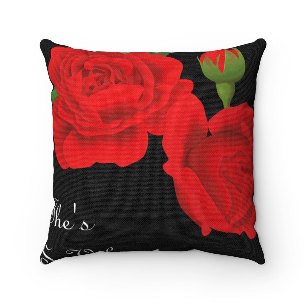 Spun Polyester Square Pillow