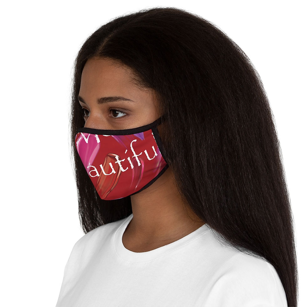 Thumbnail: Fitted Polyester Face Mask