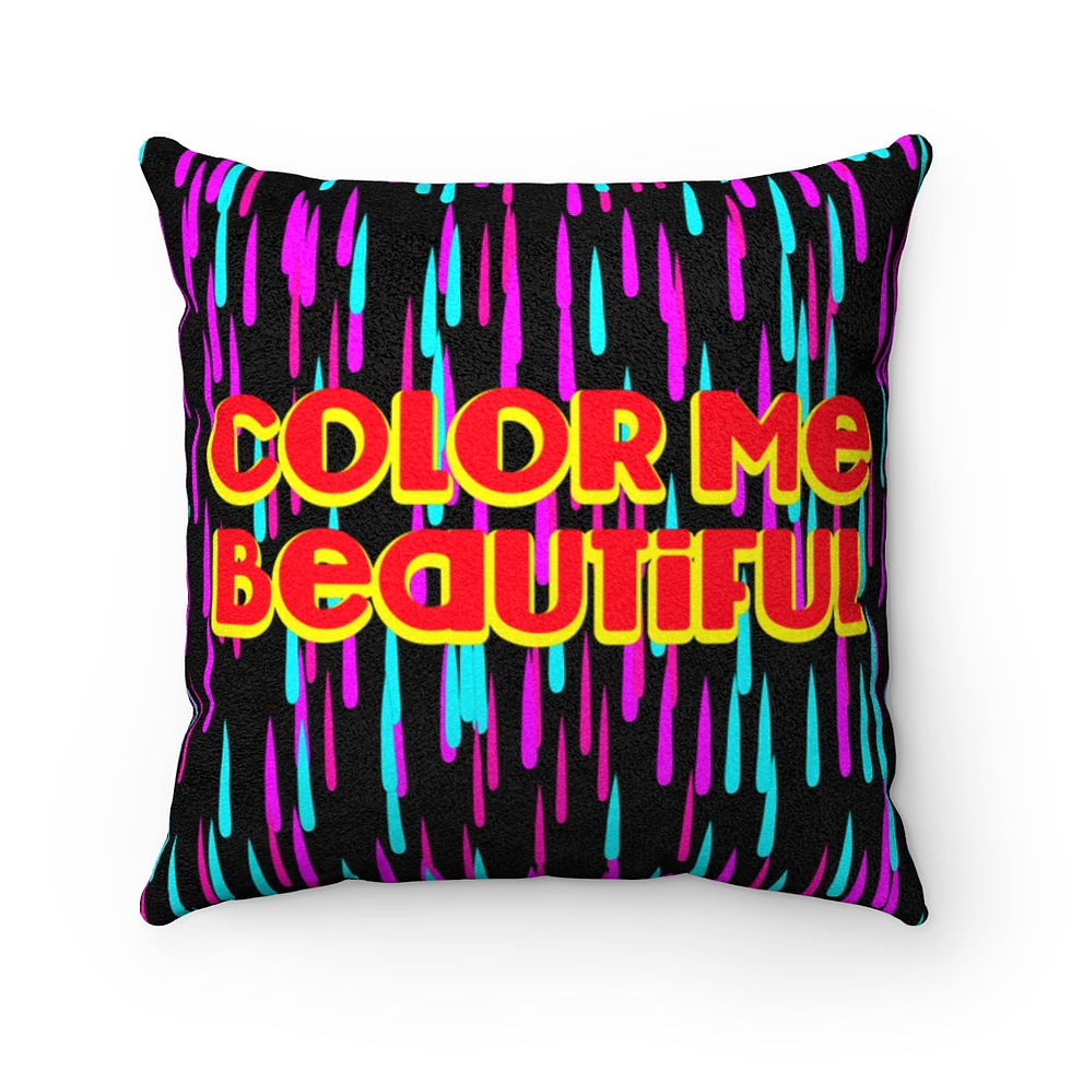 Thumbnail: Faux Suede Square Pillow