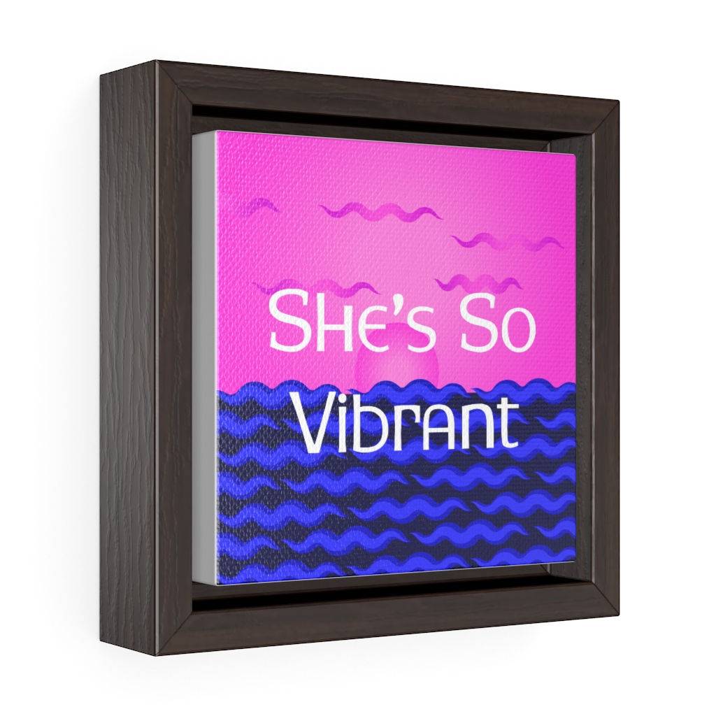 Square Framed Premium Gallery Wrap Canvas