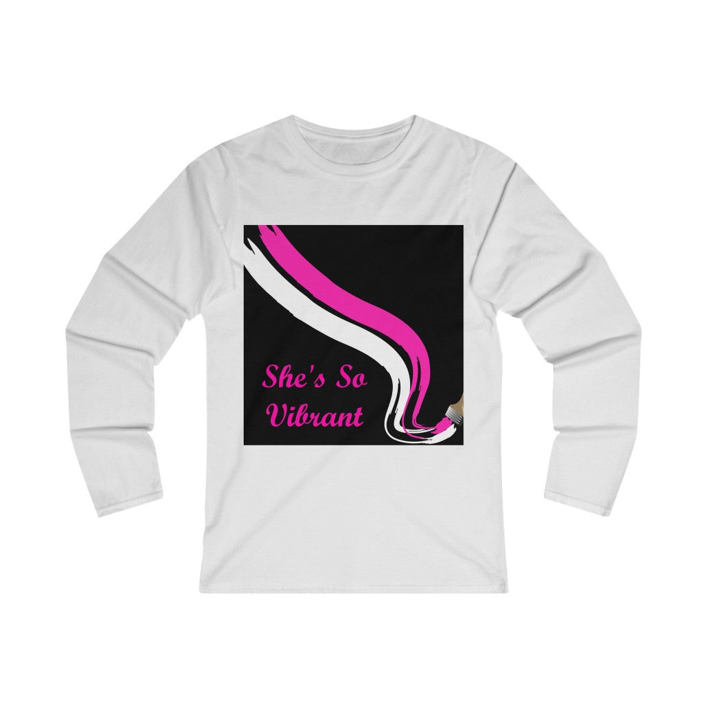 Women's Fitted Long Sleeve Tee