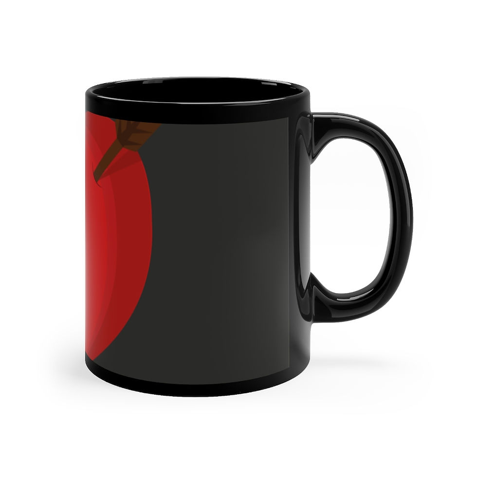 Thumbnail: Black mug 11oz