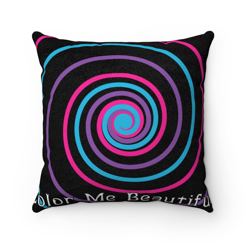 Faux Suede Square Pillow