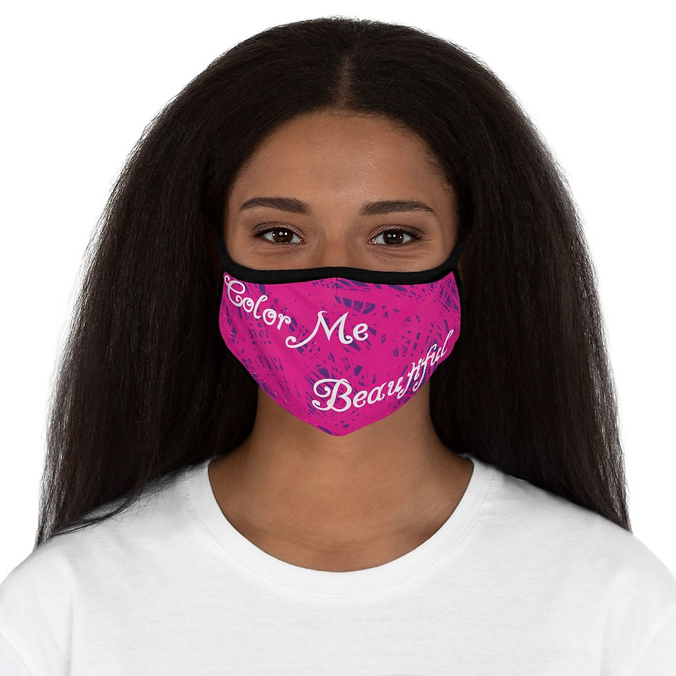 Thumbnail: Fitted Polyester Face Mask