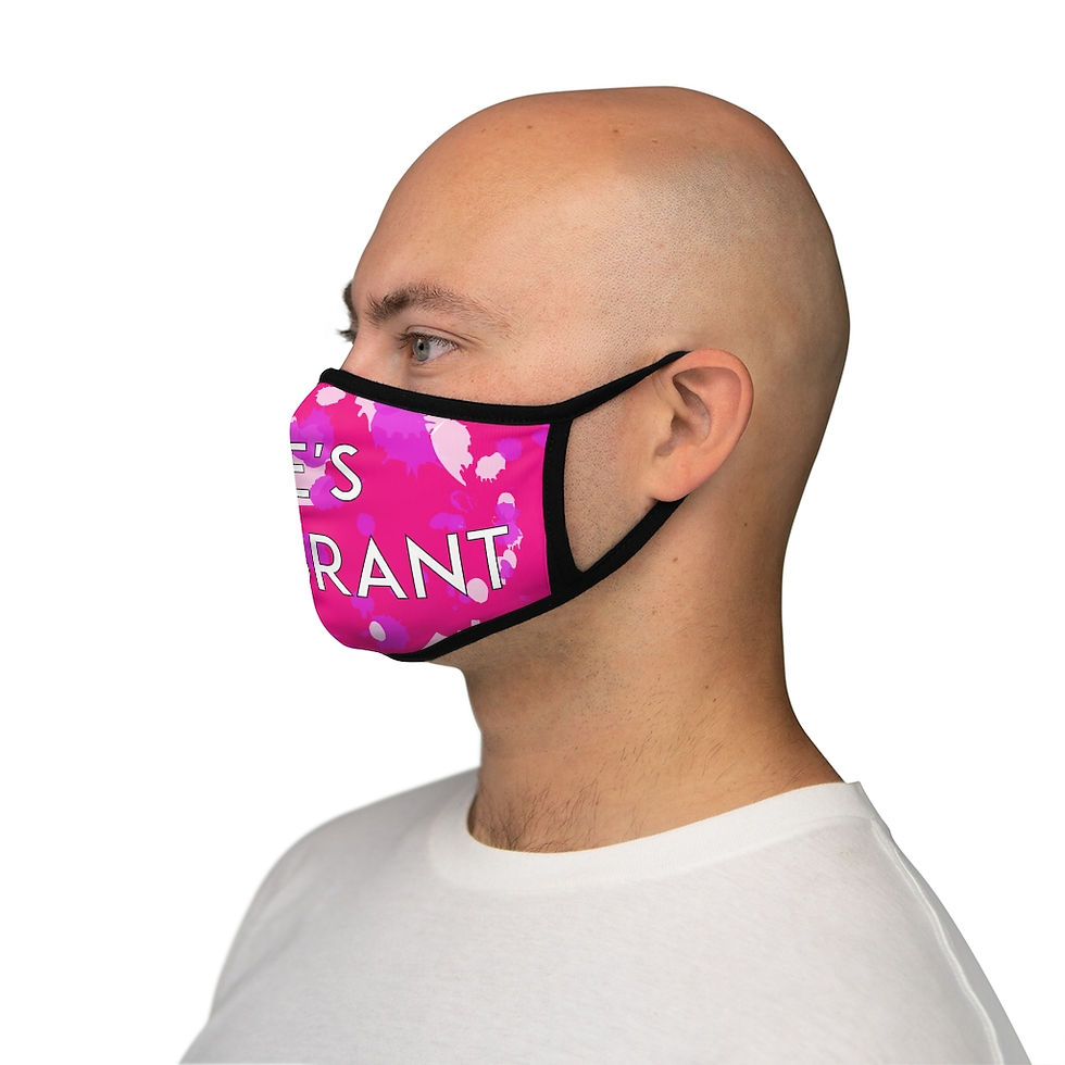 Thumbnail: Fitted Polyester Face Mask