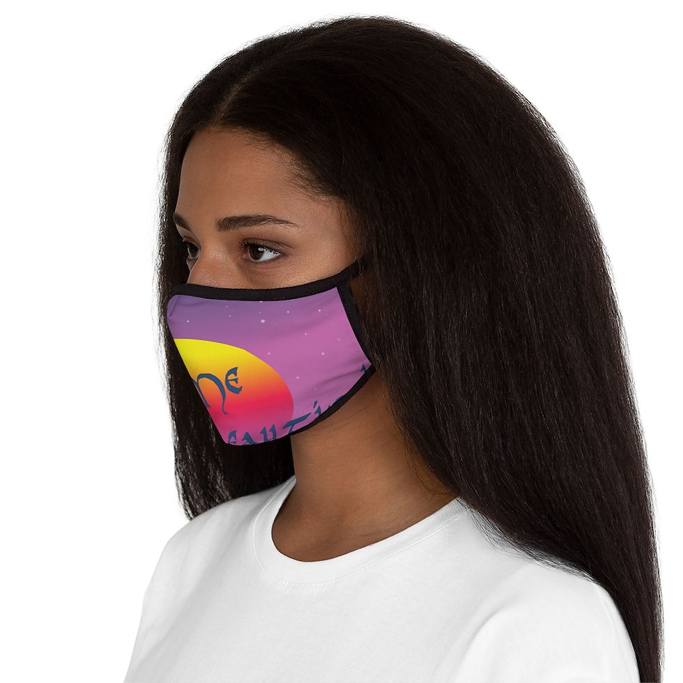 Thumbnail: Fitted Polyester Face Mask