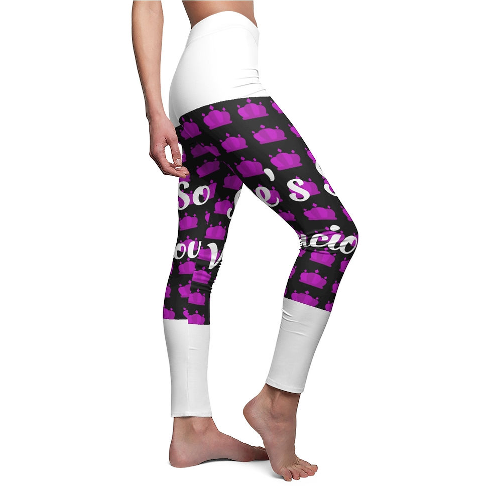 Thumbnail: Women's Cut & Sew Casual Leggings