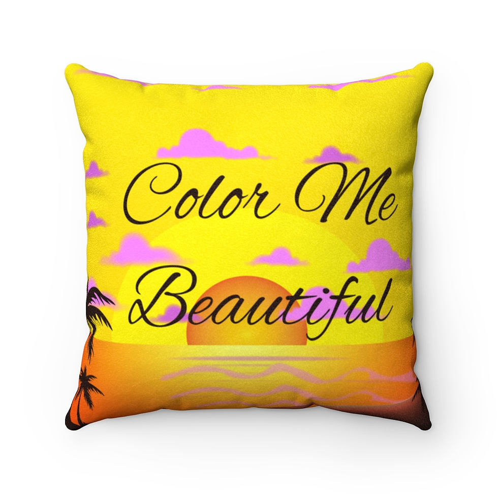 Thumbnail: Faux Suede Square Pillow