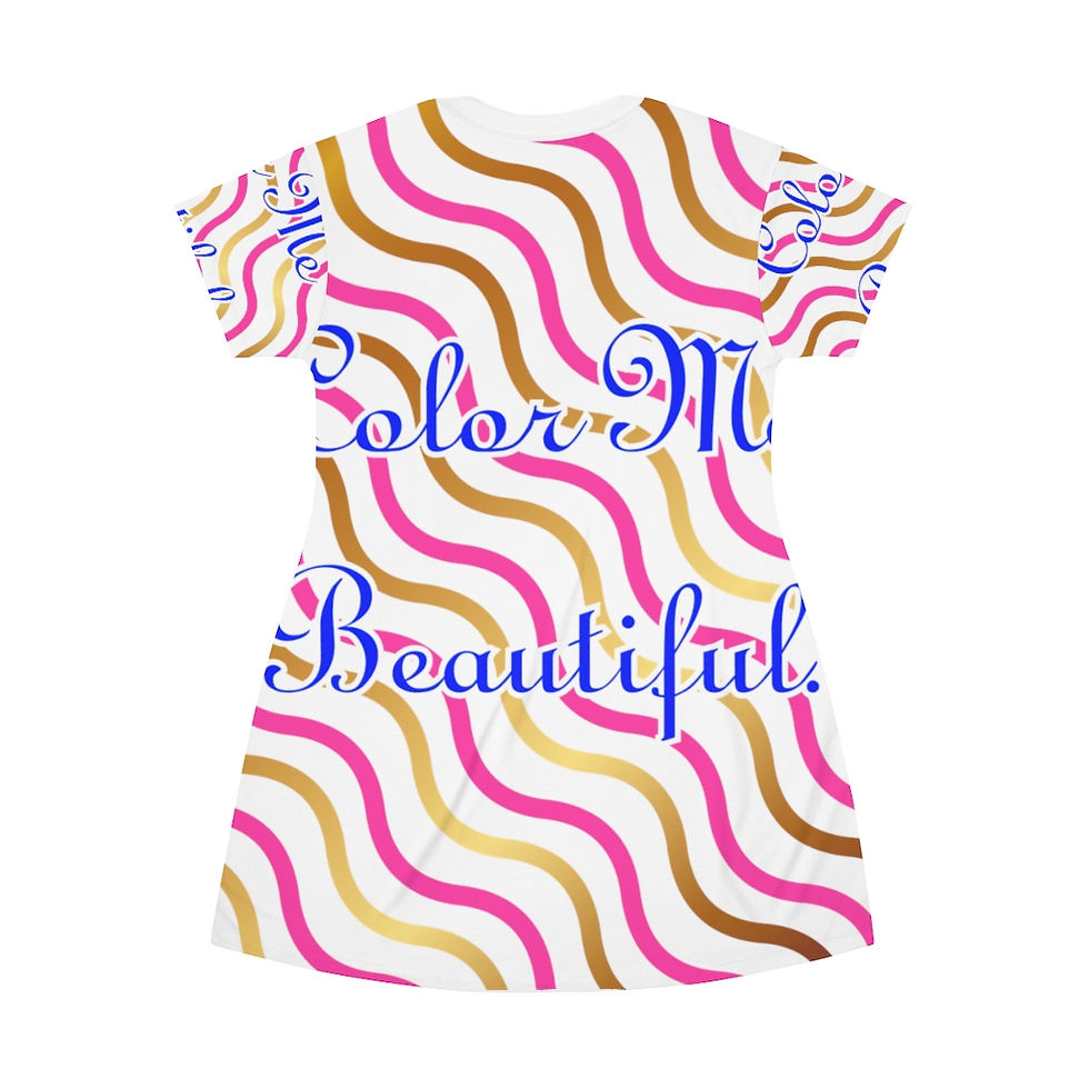 Thumbnail: All Over Print T-Shirt Dress