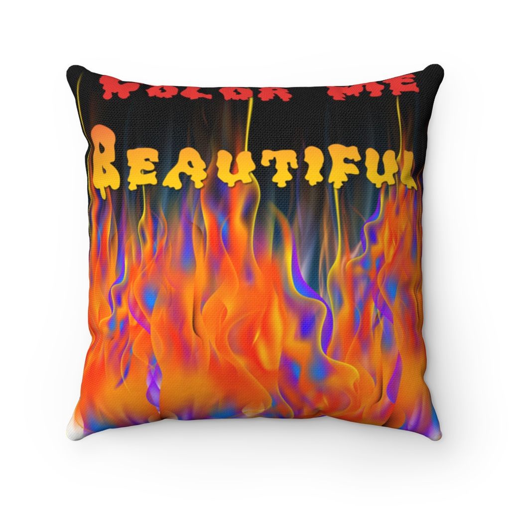 Spun Polyester Square Pillow