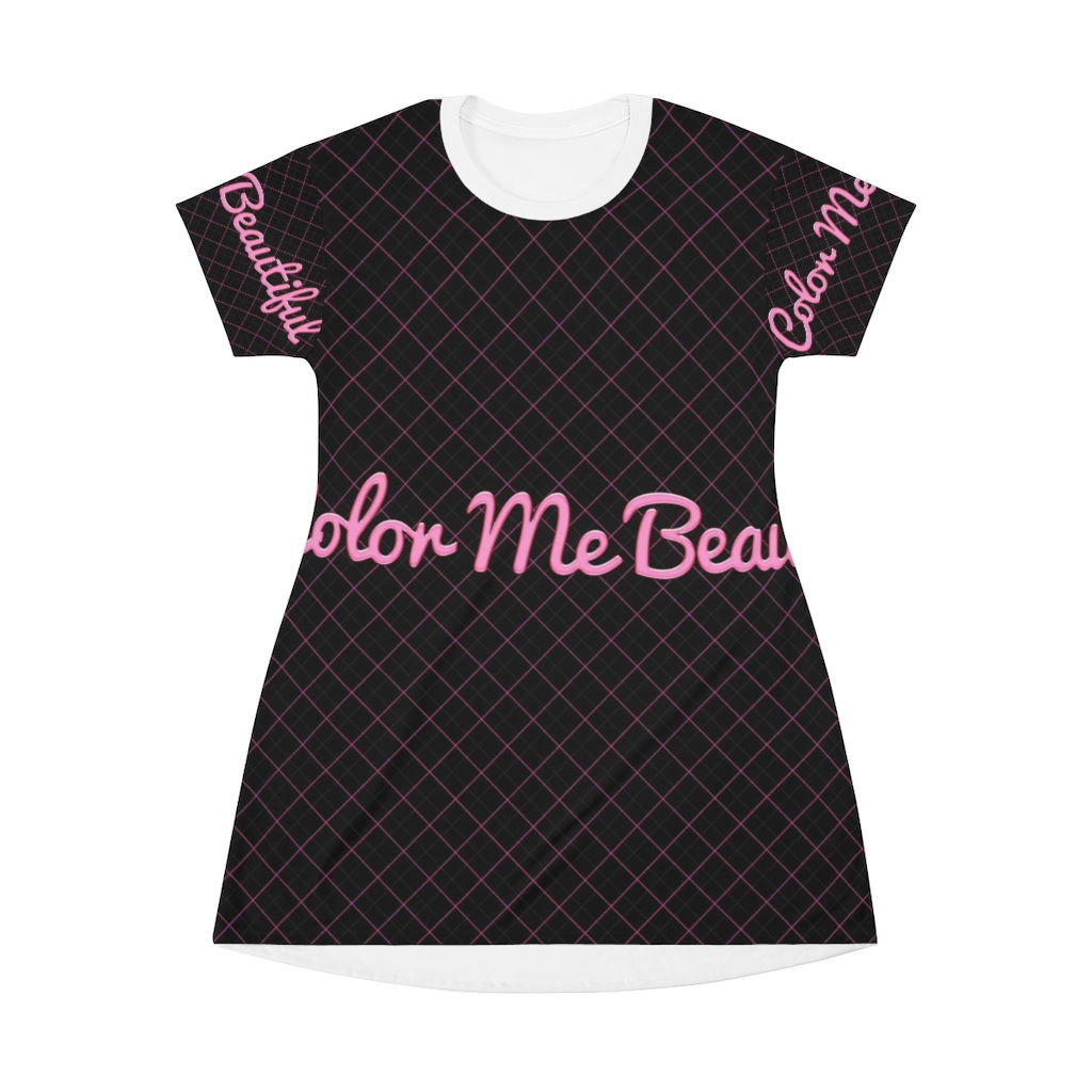 All Over Print T-Shirt Dress
