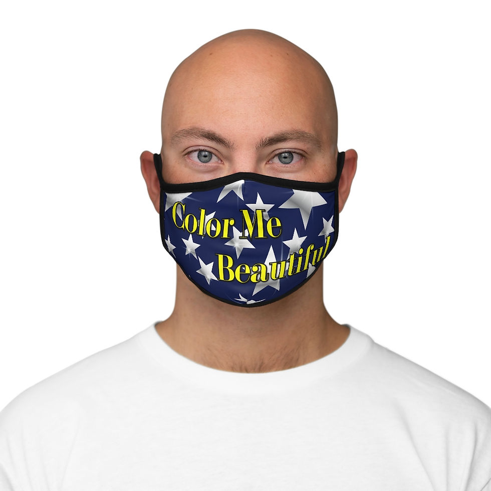 Thumbnail: Fitted Polyester Face Mask