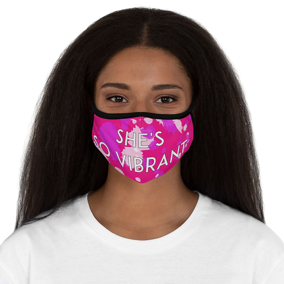 Thumbnail: Fitted Polyester Face Mask