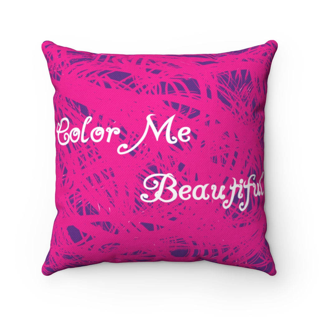 Spun Polyester Square Pillow