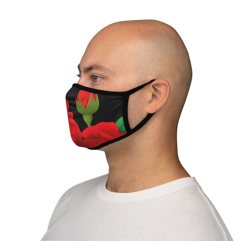 Thumbnail: Fitted Polyester Face Mask