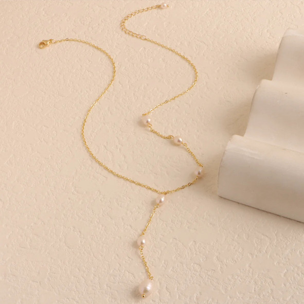Pearl Drop Necklace