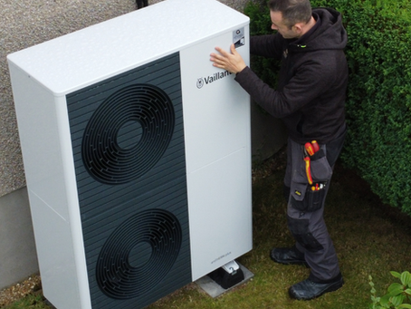 Fitting a heat pump