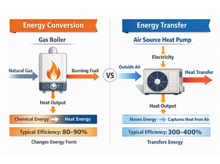 A Gas Boiler Vs Air Source Heat Pump