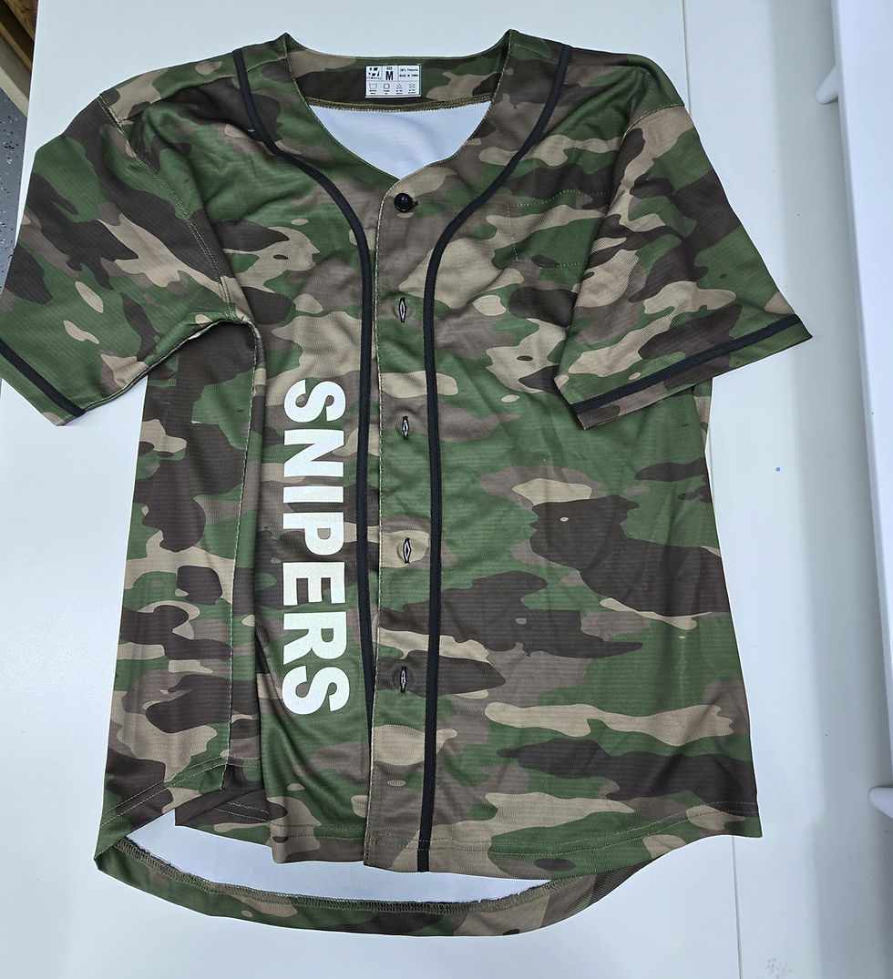 Thumbnail: Custom made baseball jersey 