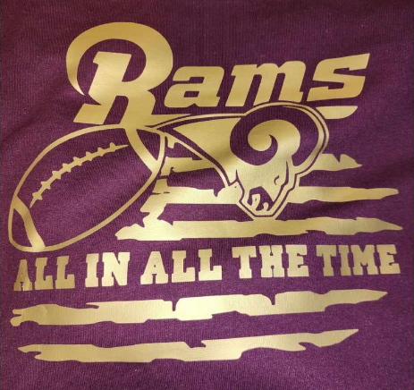 Thumbnail: Rams Football Fan T-shirt