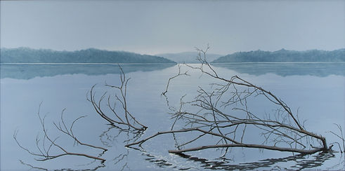 Fallen Branches at Dawn,24_x48_acrylic on masoniteSG2010.jpg