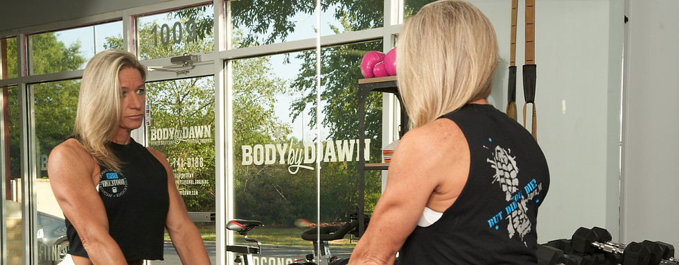 Dawn, owner of BODY by DAWN, providing wellness and health guidance