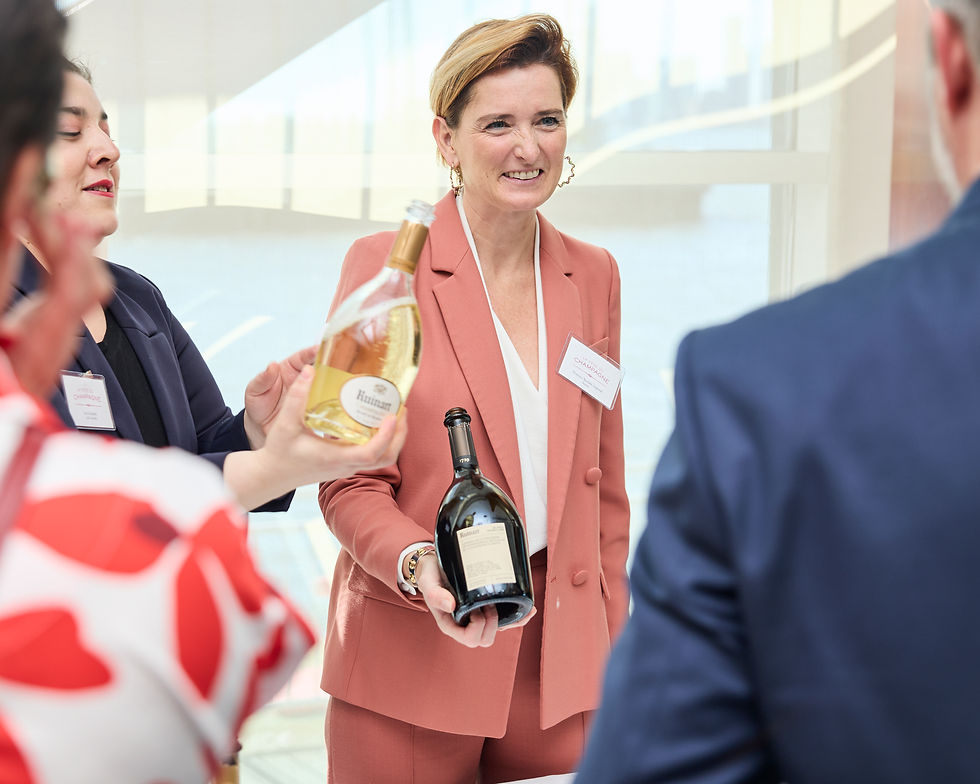 Pours of Ruinart at La Fête 2024. Photo courtesy of @jamescfrench