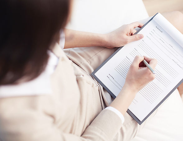 Filling Out Form
