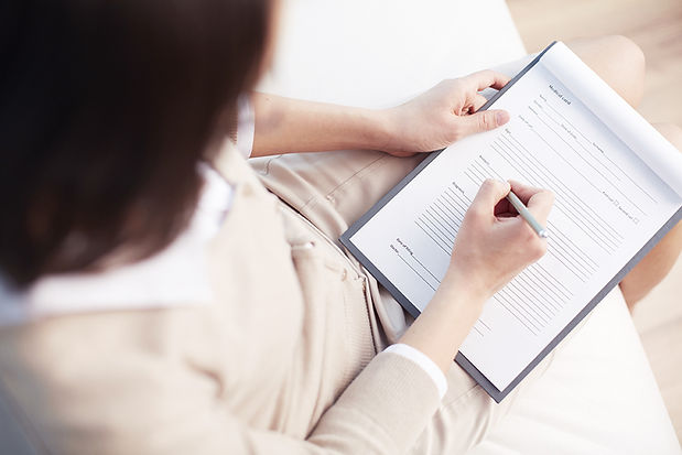Filling Out Form