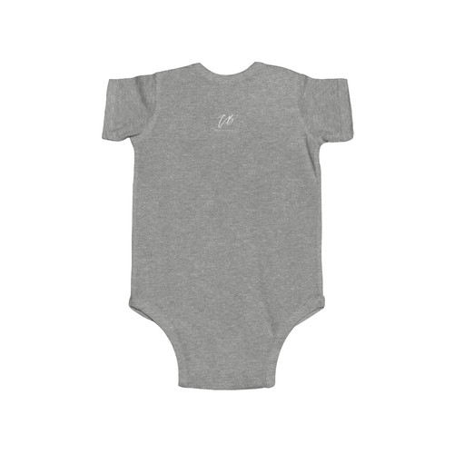c*︎様 houseonthehillbaby Bodysuit (Gray) Thick Thighs And Good Vibes