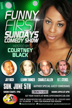 Funny 1st Sundays June 5, 2016, 7pm