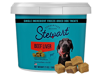 Beef-flavored dog training treats.