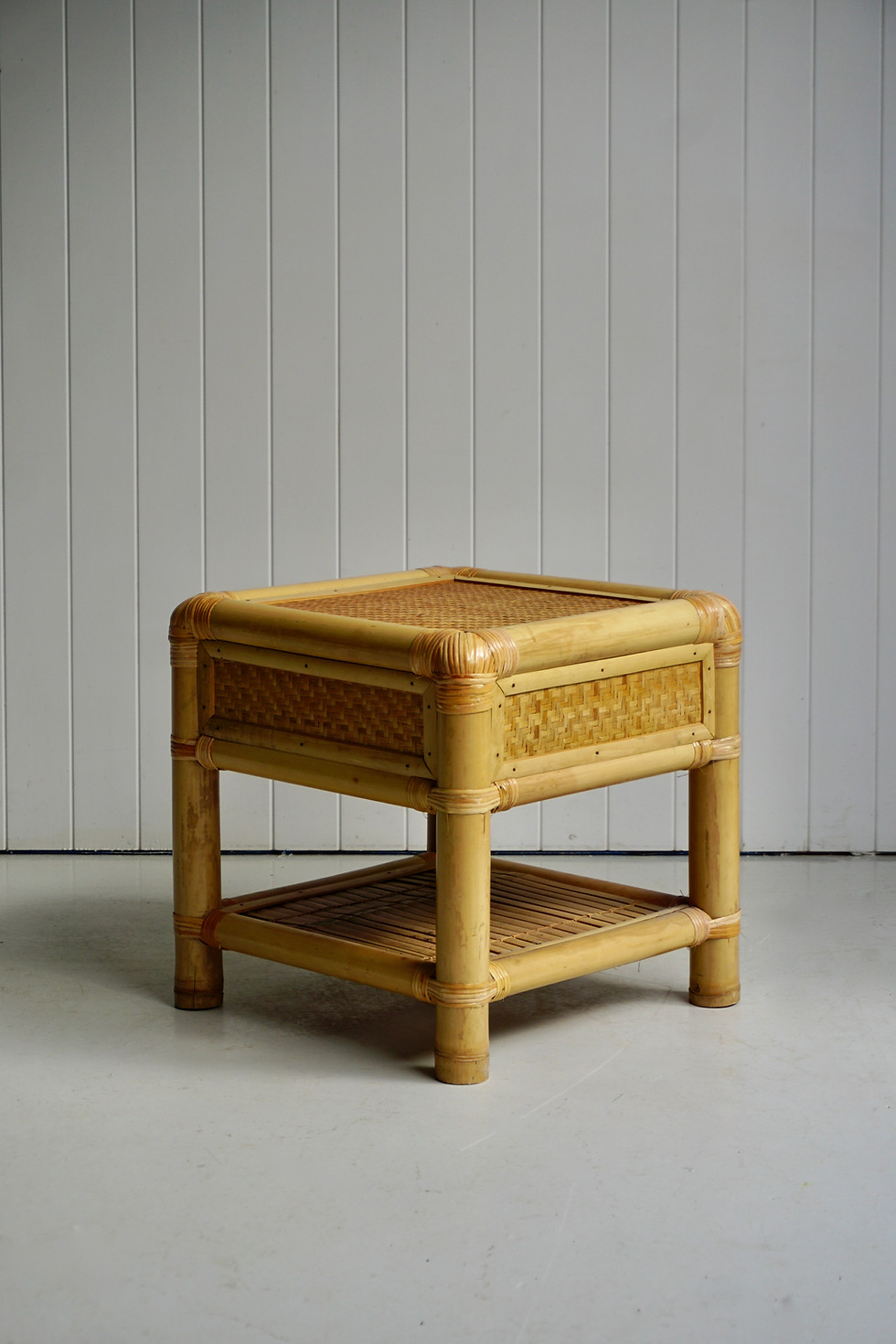 Thumbnail: BAMBOO BEDSIDE DRAWERS