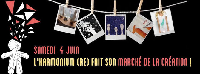 Rendez-vous le 4 juin à L'Harmonium pour son Marché de la Création