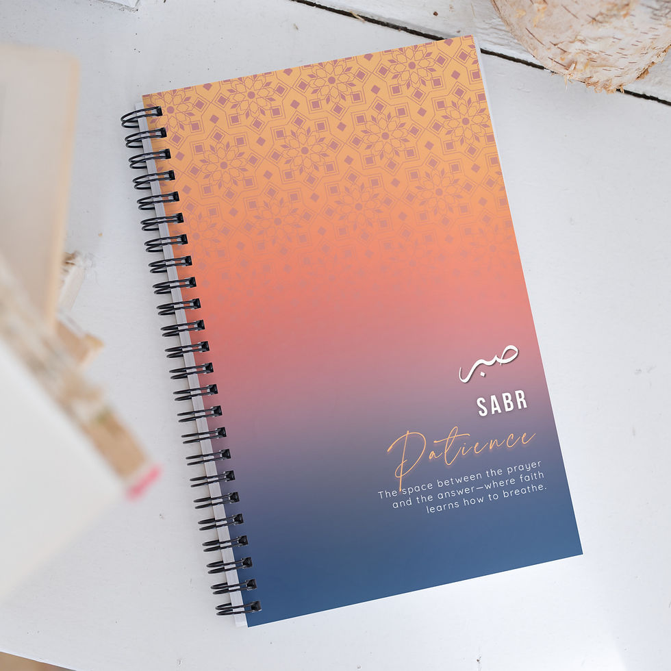 Thumbnail: Sabr Notebook (Patience)