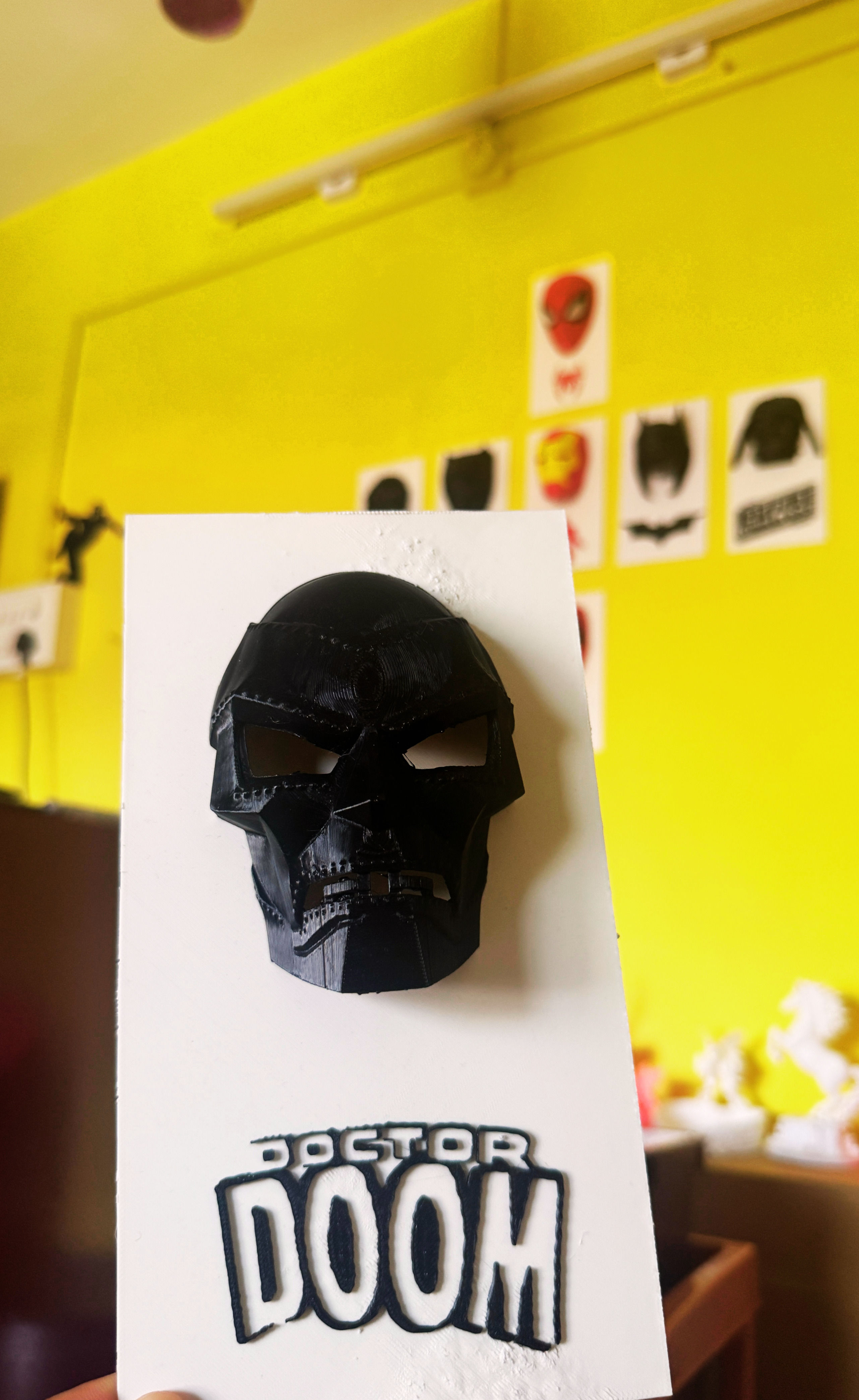 Doctor Doom Mask Wall Art