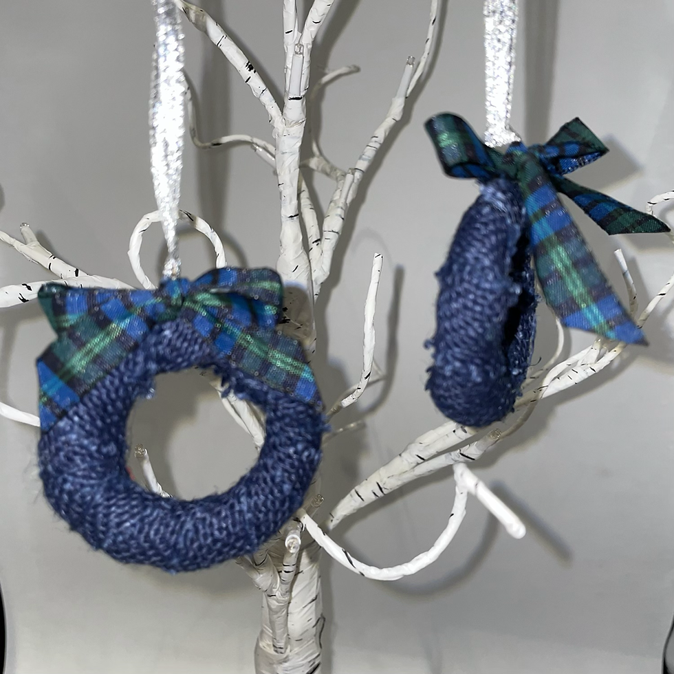 Thumbnail: Mini Christmas Wreaths - Hessians Selection