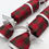 Thumbnail: Deluxe Tartan & Silver Crackers Set of 6 - Fabric, reusable