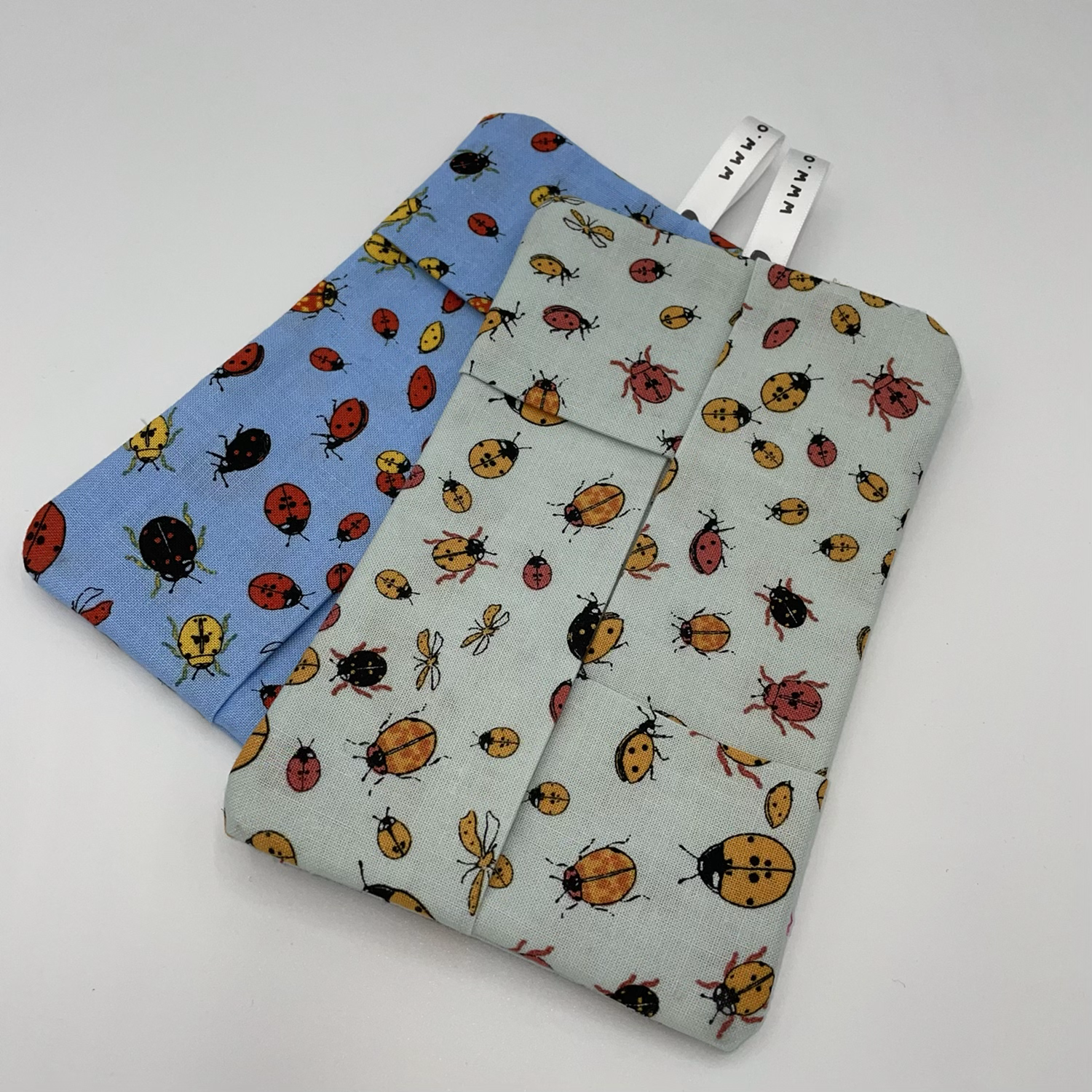 Hankie Pouches - Labybirds Fabric