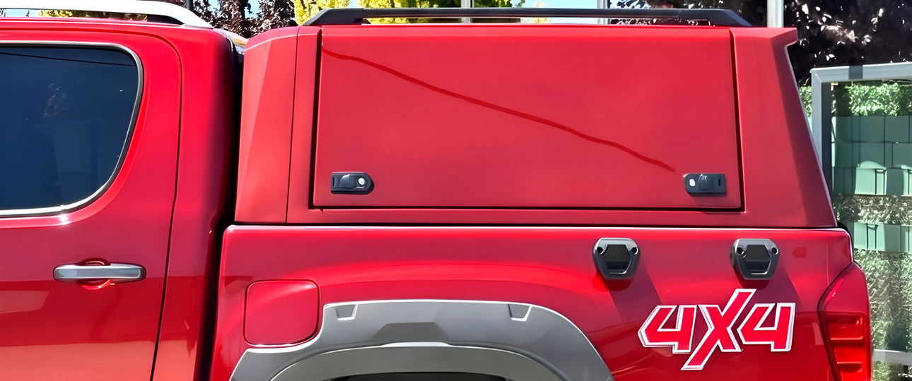 Foton Tunland G7 Steel Hardtop Canopy with Gullwing Doors Fiberskabin