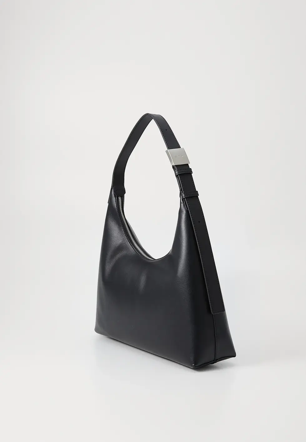 Прев'ю: BAG Calvin Klein HARDWARE STRAP HOBO SHOULDER BAG - Handbag - black B20028