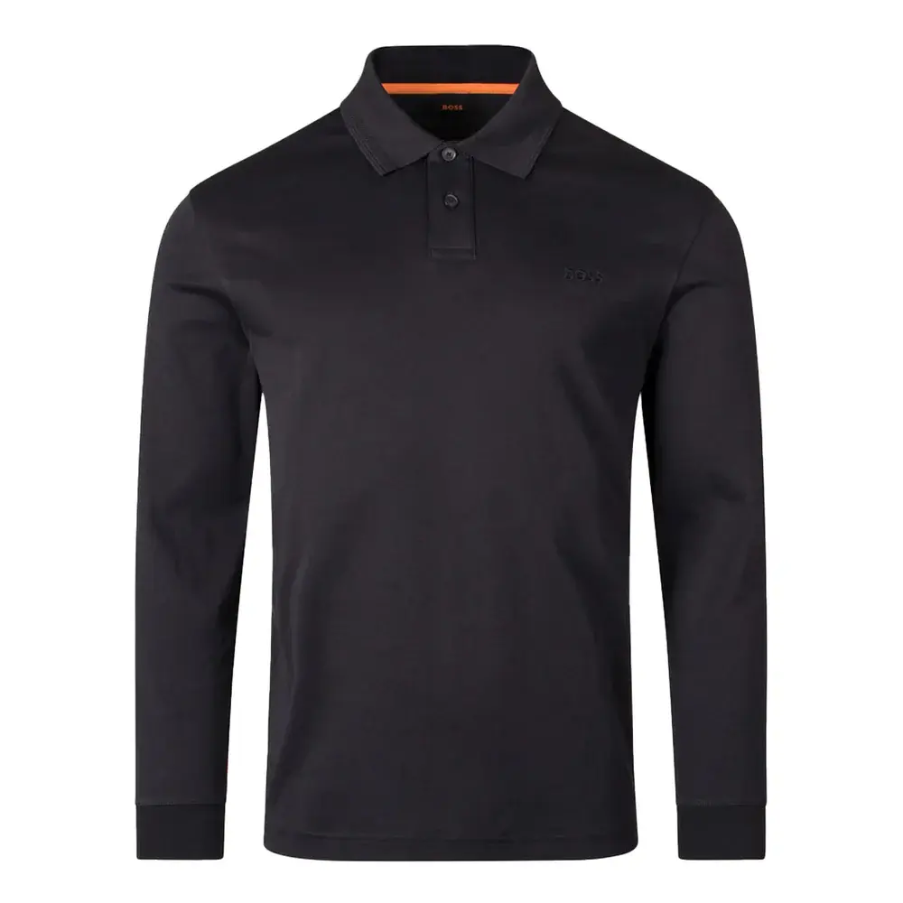 POLO SHIRT BOSS PE_INTERLOCK LONG SLEEVE JERSEY PS10026