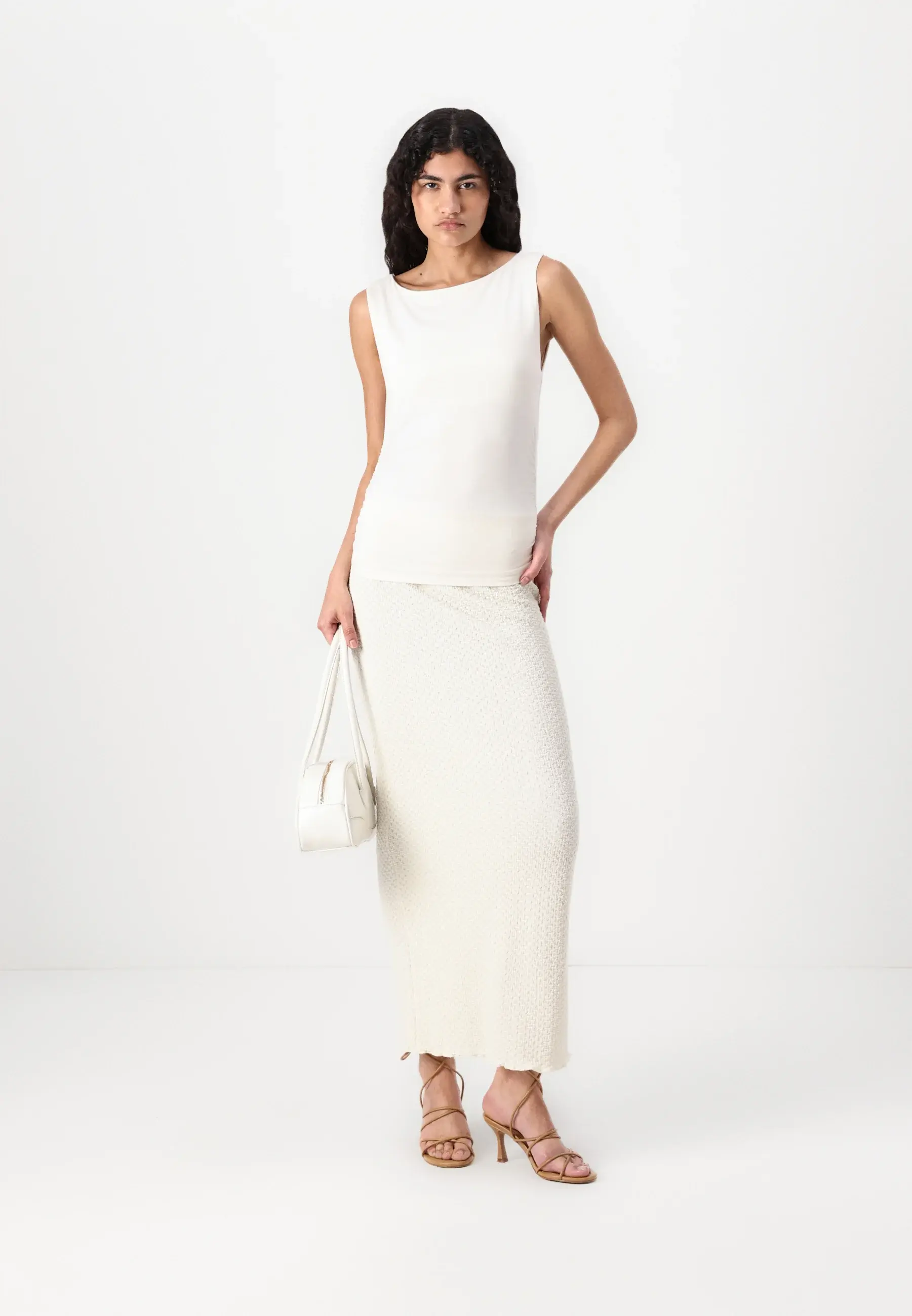 TOP Gina Tricot SOFT TOUCH BOATNECK TOP T20007