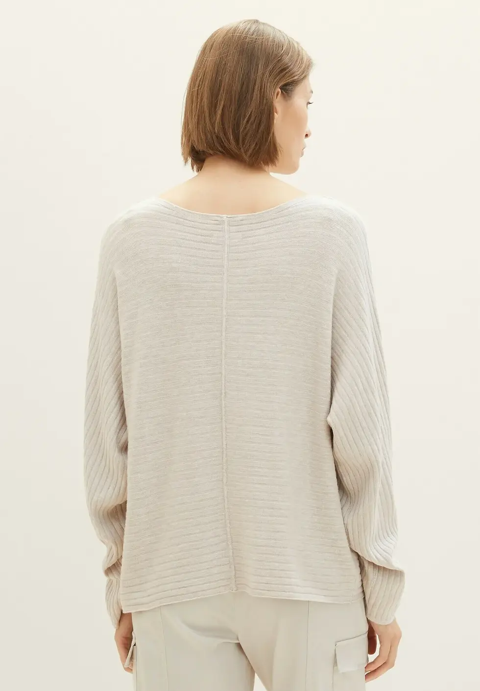 Küçük resim: TOM TAILOR Jumper - clouds grey melange SW20133