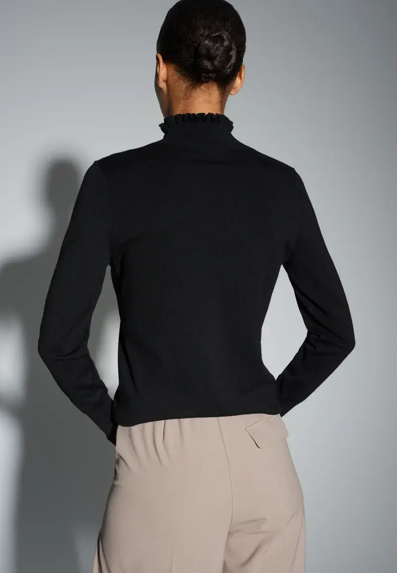 Küçük resim: OPUS SLIM FIT FINE RIB - Jumper SW20148