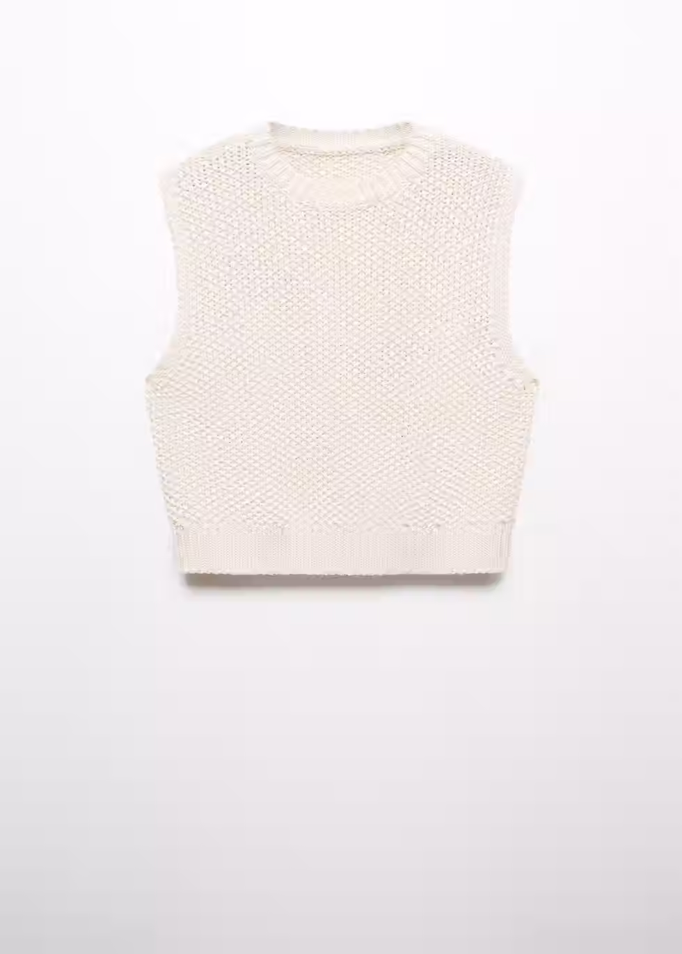 Миниатюра: mango top Chunky-knit gilet T20041