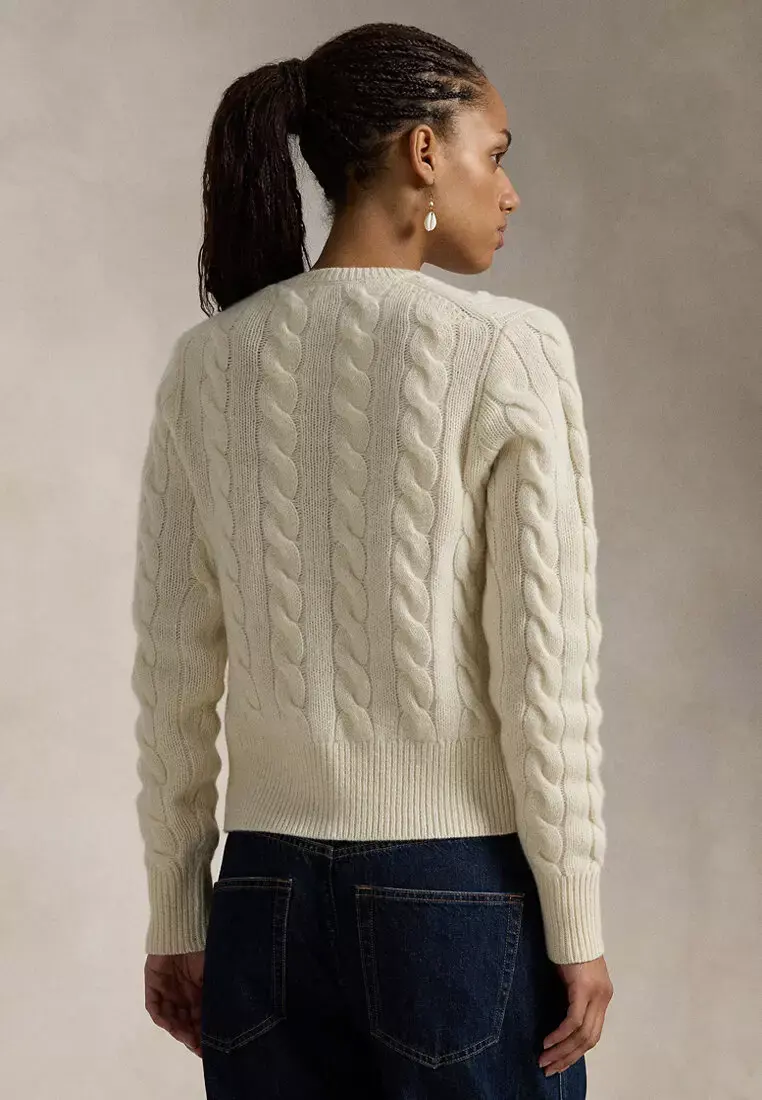 Миниатюра: CARDIGAN Polo Ralph Lauren Cable Knit Wool & Cashmere CD20048