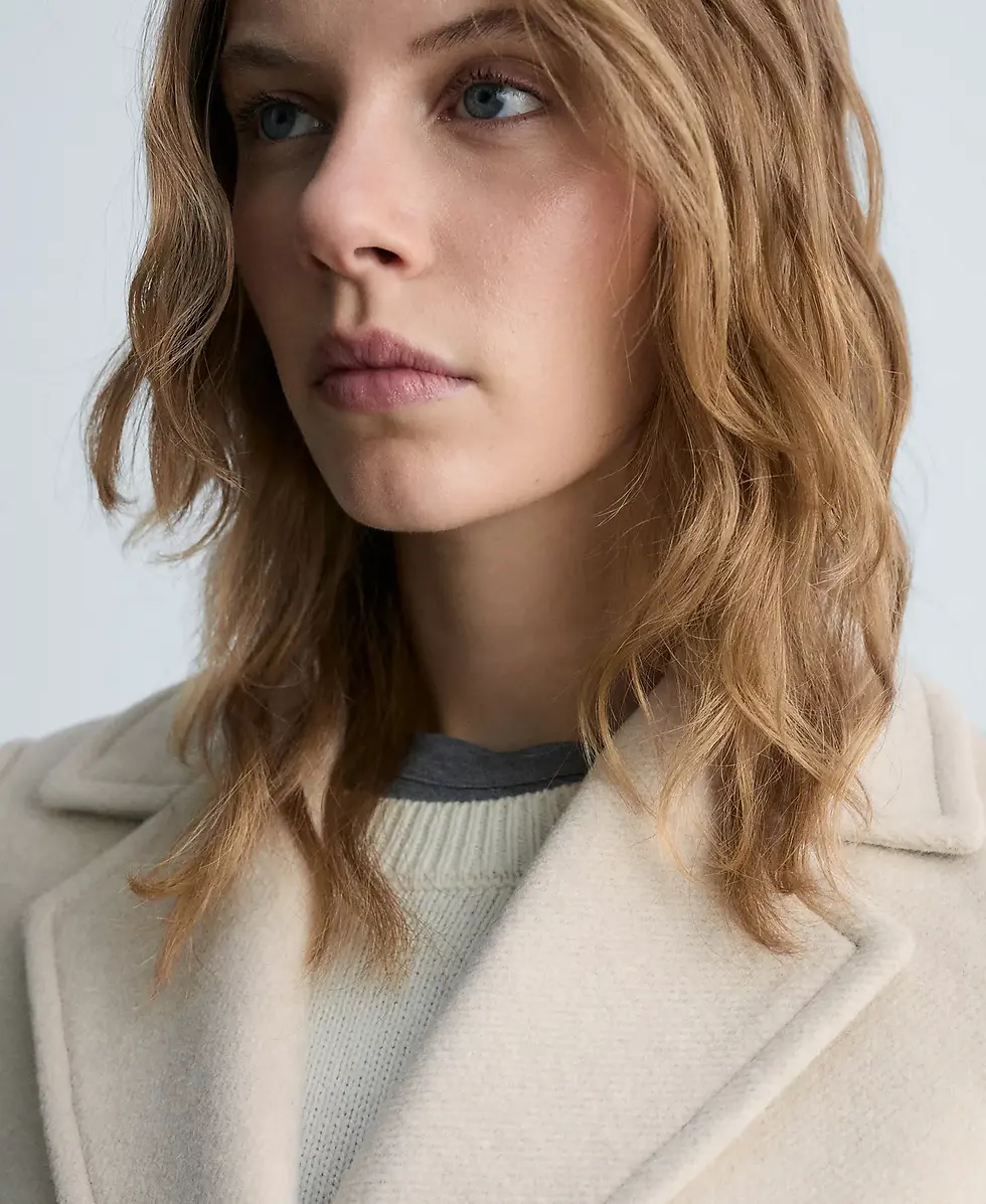 Миниатюра: MANGO Women's Double-Breasted Wool Coat C20017