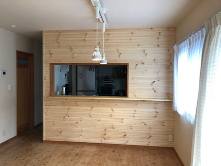 キッチン壁リフォーム